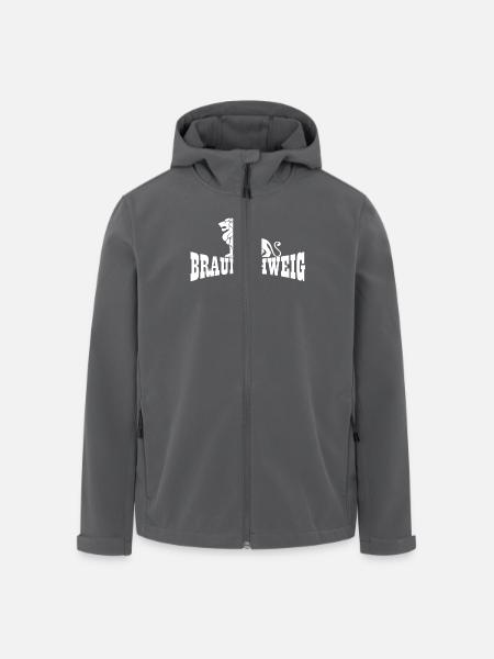 Braunschweig - Recycelte Männer Softshell-Jacke von Stanley/Stella - Anthrazit