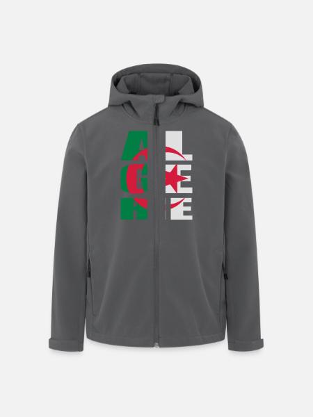 algeria - Recycelte Männer Softshell-Jacke von Stanley/Stella - Anthrazit