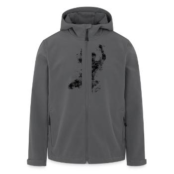 Tor - Recycelte Männer Softshell-Jacke von Stanley/Stella - Anthrazit - Vorne - AI Model Male 185 light (185cm)