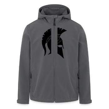 spartaner_001 - Recycelte Männer Softshell-Jacke von Stanley/Stella - Anthrazit - Vorne - AI Model Male 185 light (185cm)
