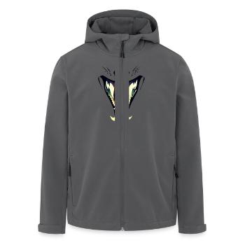 WereWHAT?! - Recycelte Männer Softshell-Jacke von Stanley/Stella - Anthrazit - Vorne - AI Model Male 185 light (185cm)