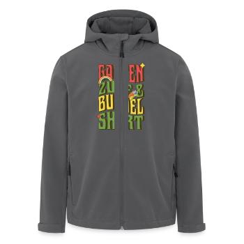 GARTEN ZUPF UND BUDDEL SHIRT - Recycelte Männer Softshell-Jacke von Stanley/Stella - Anthrazit - Vorne - AI Model Male 185 light (185cm)