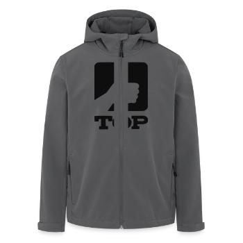 top - Recycelte Männer Softshell-Jacke von Stanley/Stella - Anthrazit - Vorne - AI Model Male 185 light (185cm)