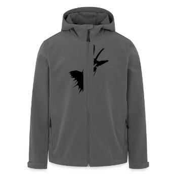 Gams - Recycelte Männer Softshell-Jacke von Stanley/Stella - Anthrazit - Vorne - AI Model Male 185 light (185cm)