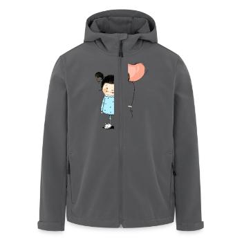 Marie - Recycelte Männer Softshell-Jacke von Stanley/Stella - Anthrazit - Vorne - AI Model Male 185 light (185cm)