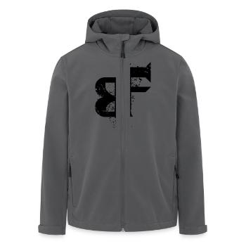 Bad Symbol - Recycelte Männer Softshell-Jacke von Stanley/Stella - Anthrazit - Vorne - AI Model Male 185 light (185cm)