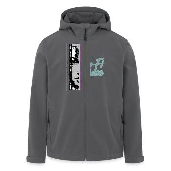 lofi2 - Recycelte Männer Softshell-Jacke von Stanley/Stella - Anthrazit - Vorne - AI Model Male 185 light (185cm)