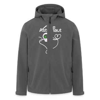 Seok Jin Die Astronaut Tour Konzert - Recycelte Männer Softshell-Jacke von Stanley/Stella - Anthrazit - Vorne - AI Model Male 185 light (185cm)
