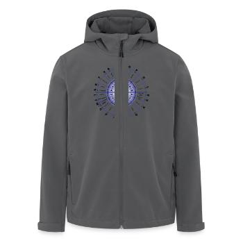Genetic Code - T-Shirt - Recycelte Männer Softshell-Jacke von Stanley/Stella - Anthrazit - Vorne - AI Model Male 185 light (185cm)