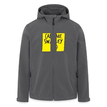 Call me Swarley - Recycelte Männer Softshell-Jacke von Stanley/Stella - Anthrazit - Vorne - AI Model Male 185 light (185cm)