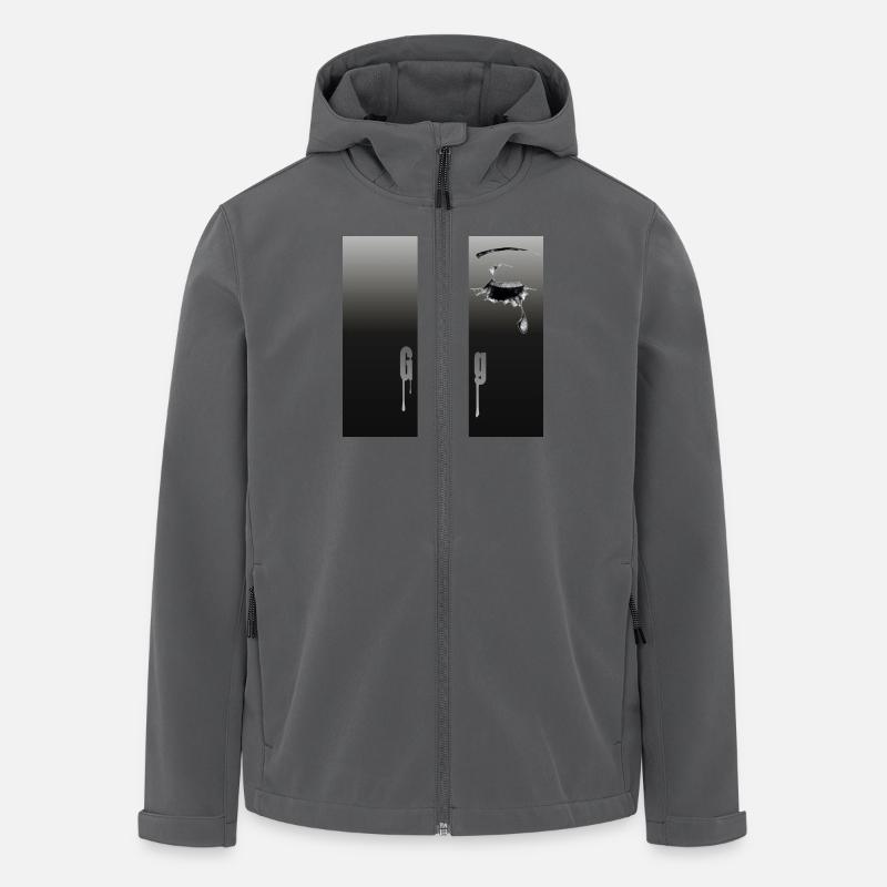 Gut genug - Recycelte Männer Softshell-Jacke von Stanley/Stella - Anthrazit