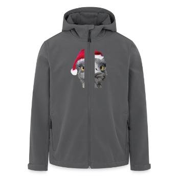 Nikolaus Strauss - Recycelte Männer Softshell-Jacke von Stanley/Stella - Anthrazit - Vorne - AI Model Male 185 light (185cm)