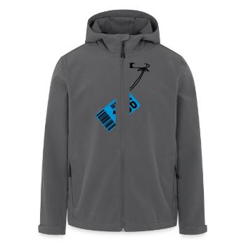 Geburtstag T-Shirt 1966 - Recycelte Männer Softshell-Jacke von Stanley/Stella - Anthrazit - Vorne - AI Model Male 185 light (185cm)