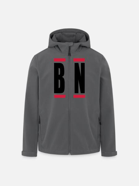BLN Berlin - Recycelte Männer Softshell-Jacke von Stanley/Stella - Anthrazit
