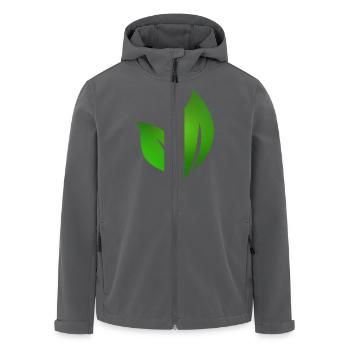 Blatt 3 - Recycelte Männer Softshell-Jacke von Stanley/Stella - Anthrazit - Vorne - AI Model Male 185 light (185cm)