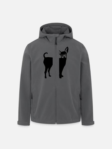 Prager Rattler - Recycelte Männer Softshell-Jacke von Stanley/Stella - Anthrazit