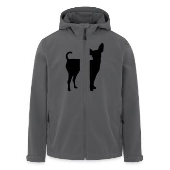 Prager Rattler - Recycelte Männer Softshell-Jacke von Stanley/Stella - Anthrazit - Vorne - AI Model Male 185 light (185cm)
