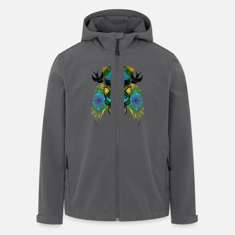 Skull King 2 - Men’s Recycled Softshell Jacket by Stanley/Stella - anthracite