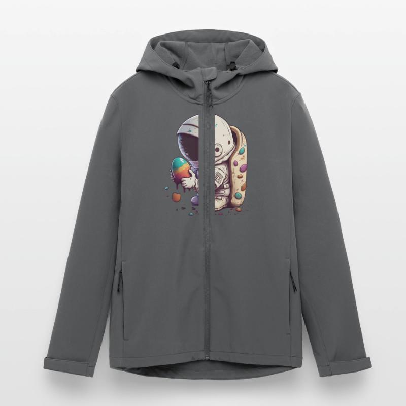 Easter Easter Bunny Easter Eve Easter Sunday Easter Egg Spring Men’s Recycled Softshell Jacket Discoverer by Stanley/Stella