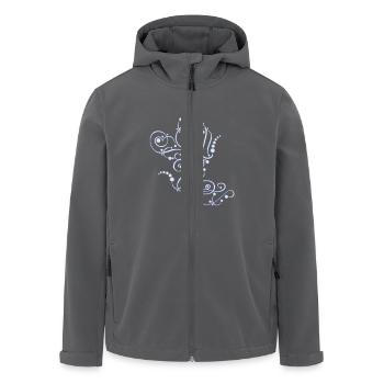 DECO 9 - Recycelte Männer Softshell-Jacke von Stanley/Stella - Anthrazit - Vorne - AI Model Male 185 light (185cm)