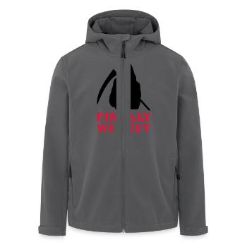 Sensenmann / Reaper / final / Tod - Recycelte Männer Softshell-Jacke von Stanley/Stella - Anthrazit - Vorne - AI Model Male 185 light (185cm)