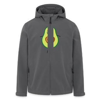 Avocado - Recycelte Männer Softshell-Jacke von Stanley/Stella - Anthrazit - Vorne - AI Model Male 185 light (185cm)