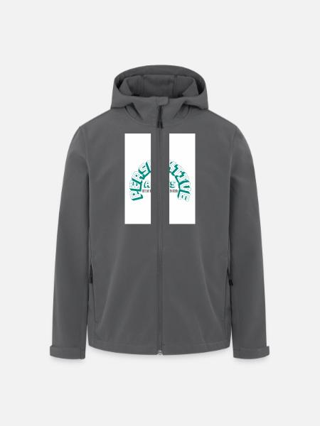Alles eine Frage der Perspektive - Recycelte Männer Softshell-Jacke von Stanley/Stella - Anthrazit