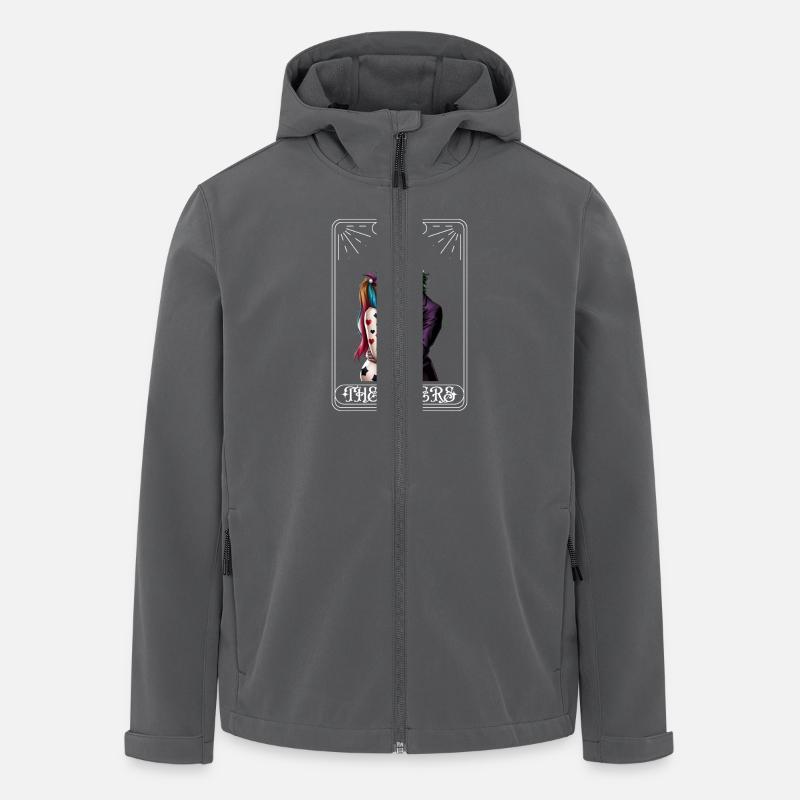THE LOVERS JOKER - Men’s Recycled Softshell Jacket by Stanley/Stella - anthracite