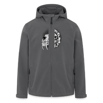 Säbelzahntiger - Recycelte Männer Softshell-Jacke von Stanley/Stella - Anthrazit - Vorne - AI Model Male 185 light (185cm)