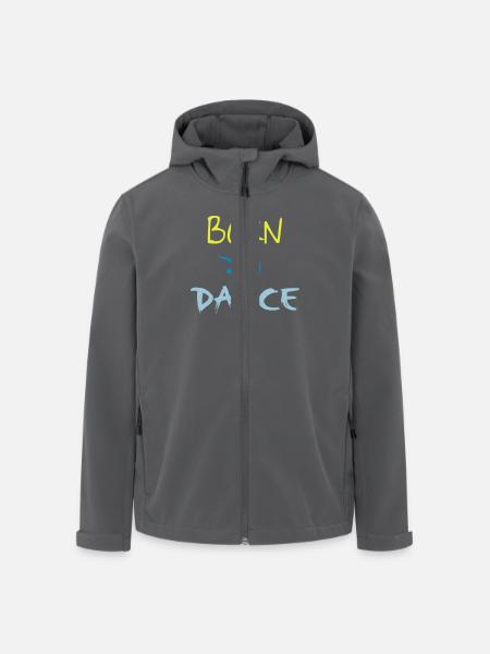 Dance - Recycelte Männer Softshell-Jacke von Stanley/Stella - Anthrazit