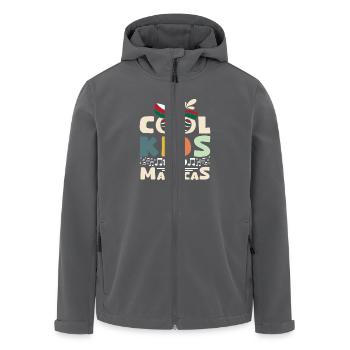 For children cool kids play maracas - Recycelte Männer Softshell-Jacke von Stanley/Stella - Anthrazit - Vorne - AI Model Male 185 light (185cm)