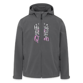 Girl Maracas Queen - Recycelte Männer Softshell-Jacke von Stanley/Stella - Anthrazit - Vorne - AI Model Male 185 light (185cm)
