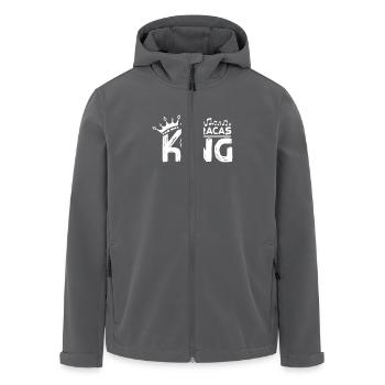 Boy Maracas King - Recycelte Männer Softshell-Jacke von Stanley/Stella - Anthrazit - Vorne - AI Model Male 185 light (185cm)