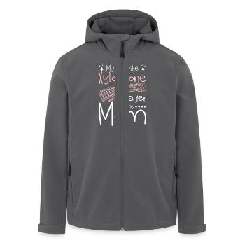 My favorite xylophone player calls me mom - Recycelte Männer Softshell-Jacke von Stanley/Stella - Anthrazit - Vorne - AI Model Male 185 light (185cm)