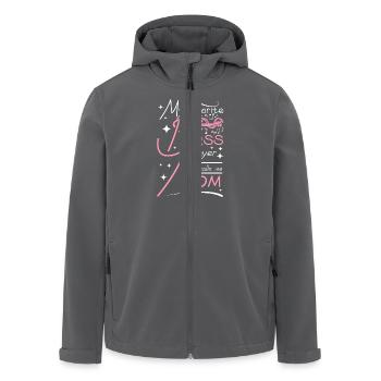 Mothers day my favorite bass player calls me mom - Recycelte Männer Softshell-Jacke von Stanley/Stella - Anthrazit - Vorne - AI Model Male 185 light (185cm)