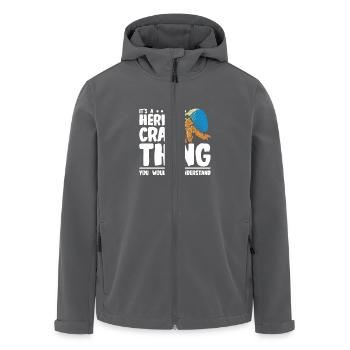 It's a hermit crab thing you wouldn't understand - Recycelte Männer Softshell-Jacke von Stanley/Stella - Anthrazit - Vorne - AI Model Male 185 light (185cm)