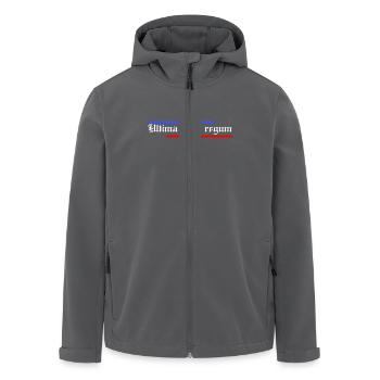 URR - Recycelte Männer Softshell-Jacke von Stanley/Stella - Anthrazit - Vorne - AI Model Male 185 light (185cm)