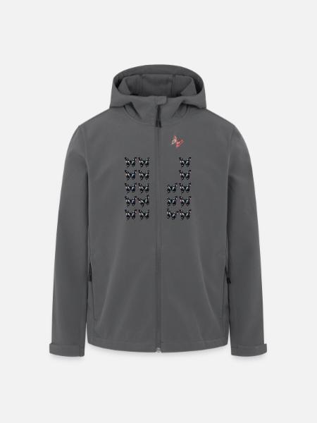 be different - Recycelte Männer Softshell-Jacke von Stanley/Stella - Anthrazit