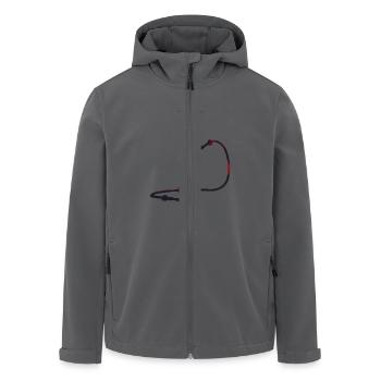 Shisha T-Shirt - Recycelte Männer Softshell-Jacke von Stanley/Stella - Anthrazit - Vorne - AI Model Male 185 light (185cm)