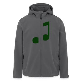 Note - Recycelte Männer Softshell-Jacke von Stanley/Stella - Anthrazit - Vorne - AI Model Male 185 light (185cm)