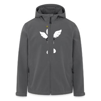Engel - Recycelte Männer Softshell-Jacke von Stanley/Stella - Anthrazit - Vorne - AI Model Male 185 light (185cm)