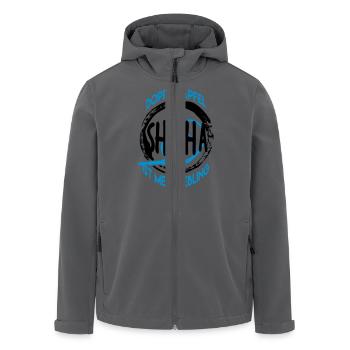 Doppel-Apfel Shisha ist mein Liebling! - Recycelte Männer Softshell-Jacke von Stanley/Stella - Anthrazit - Vorne - AI Model Male 185 light (185cm)