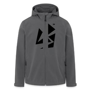 A-132 The crack - Recycelte Männer Softshell-Jacke von Stanley/Stella - Anthrazit - Vorne - AI Model Male 185 light (185cm)