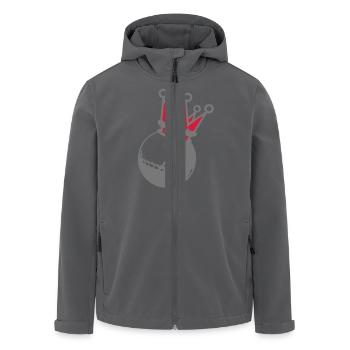 Golfball-Krone crown1 - Recycelte Männer Softshell-Jacke von Stanley/Stella - Anthrazit - Vorne - AI Model Male 185 light (185cm)