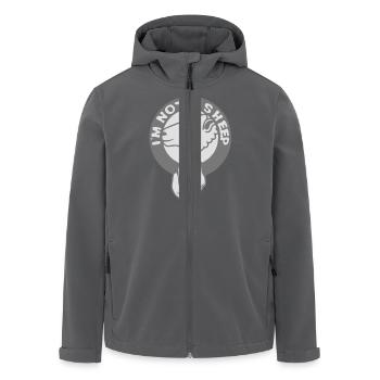 im nicht ficken, Schafe, Schafe Beleidigung schaf - Recycelte Männer Softshell-Jacke von Stanley/Stella - Anthrazit - Vorne - AI Model Male 185 light (185cm)
