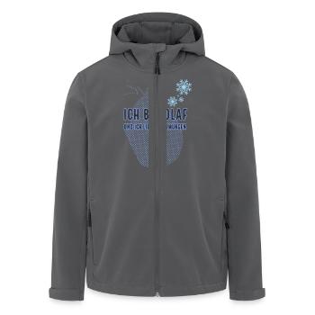 Ich bin Olaf und ich liebe Umarmungen T-Shirt - Recycelte Männer Softshell-Jacke von Stanley/Stella - Anthrazit - Vorne - AI Model Male 185 light (185cm)