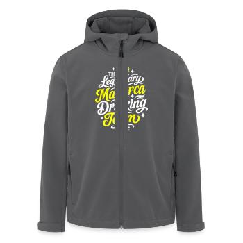 Mallorca Drinking Team - Recycelte Männer Softshell-Jacke von Stanley/Stella - Anthrazit - Vorne - AI Model Male 185 light (185cm)