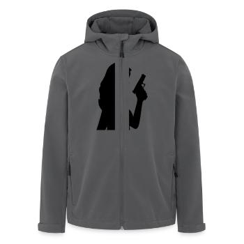 Girl - Recycelte Männer Softshell-Jacke von Stanley/Stella - Anthrazit - Vorne - AI Model Male 185 light (185cm)