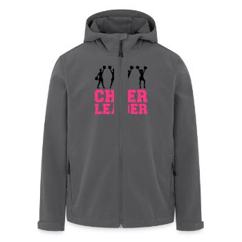 Cheerleader - Recycelte Männer Softshell-Jacke von Stanley/Stella - Anthrazit - Vorne - AI Model Male 185 light (185cm)