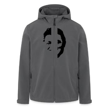 strauss porträt - Recycelte Männer Softshell-Jacke von Stanley/Stella - Anthrazit - Vorne - AI Model Male 185 light (185cm)